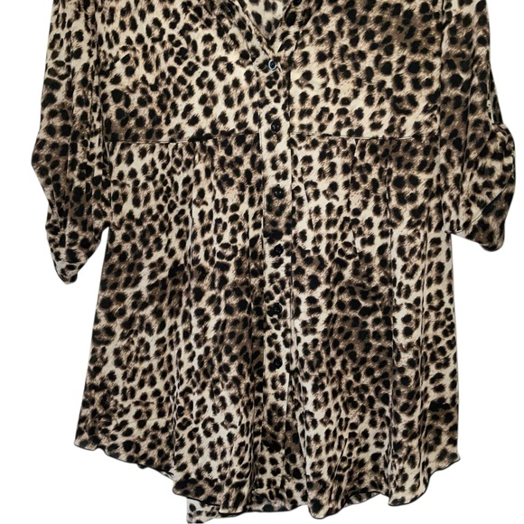 Style & Co Leopard Print Tunic Top – Size Medium - Picture 4 of 4